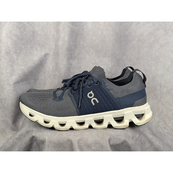 On Running Other - On Running Cloudswift Navy Grey Mens Road Running Shoes US M12‎ EU47 Low Top